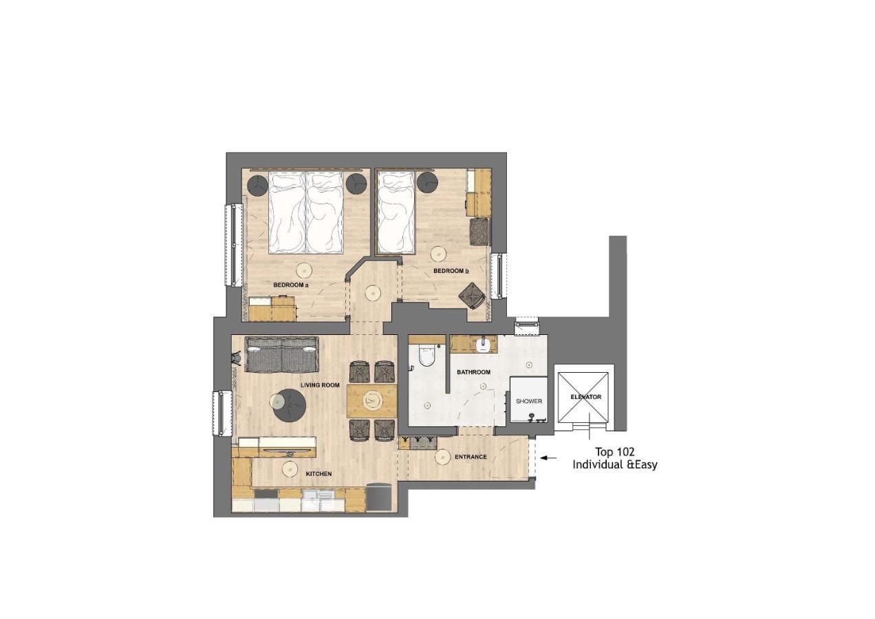 Homebound Apartments Salzburg City I - Contactless Check-In Экстерьер фото