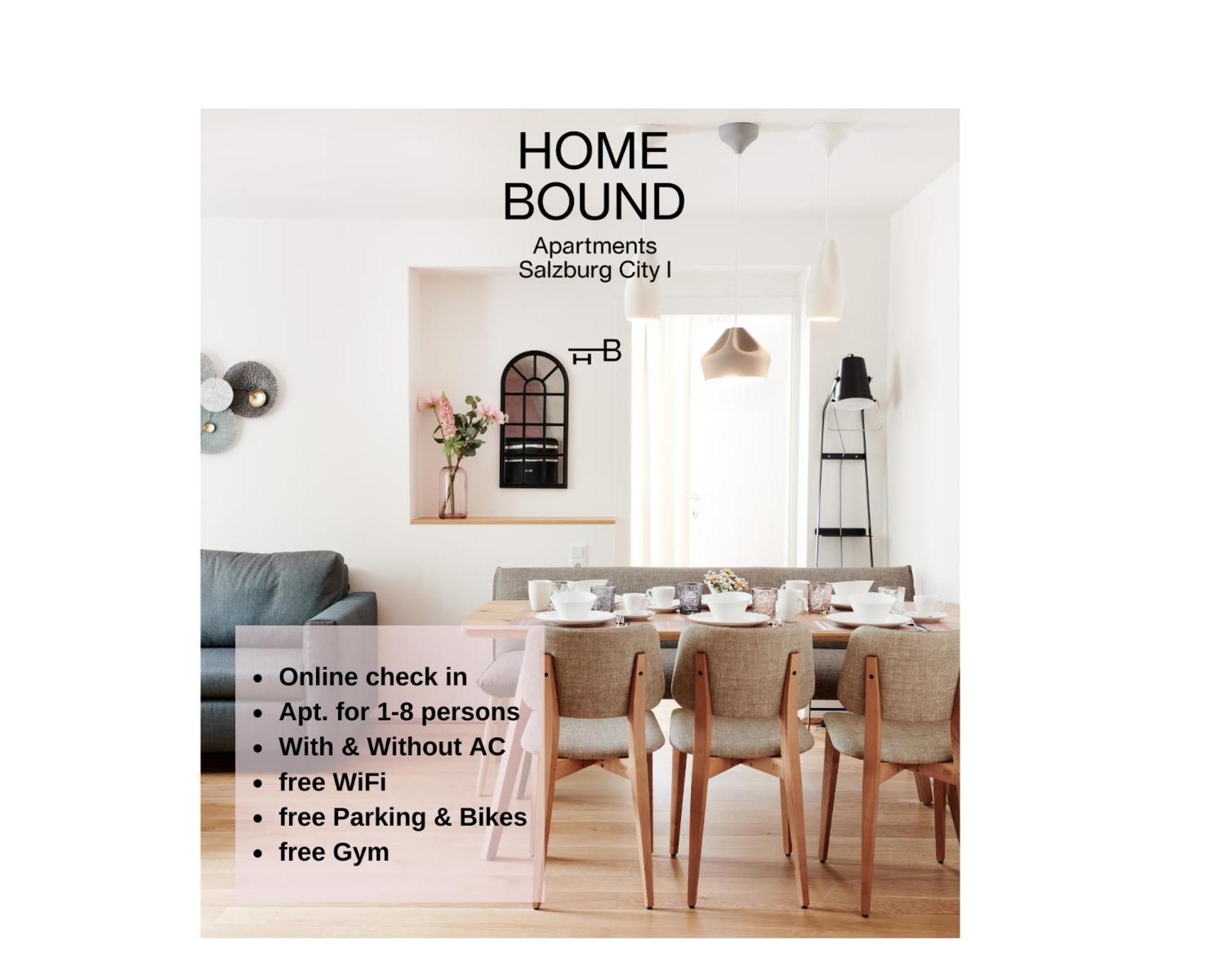 Homebound Apartments Salzburg City I - Contactless Check-In Экстерьер фото